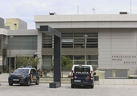 Dependencias de la Policía Nacional en Mérida.