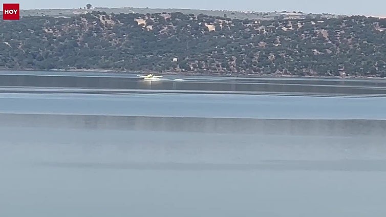 El Infoex ha participado en tareas de extinción en un fuego originado en Arroyo de la Luz