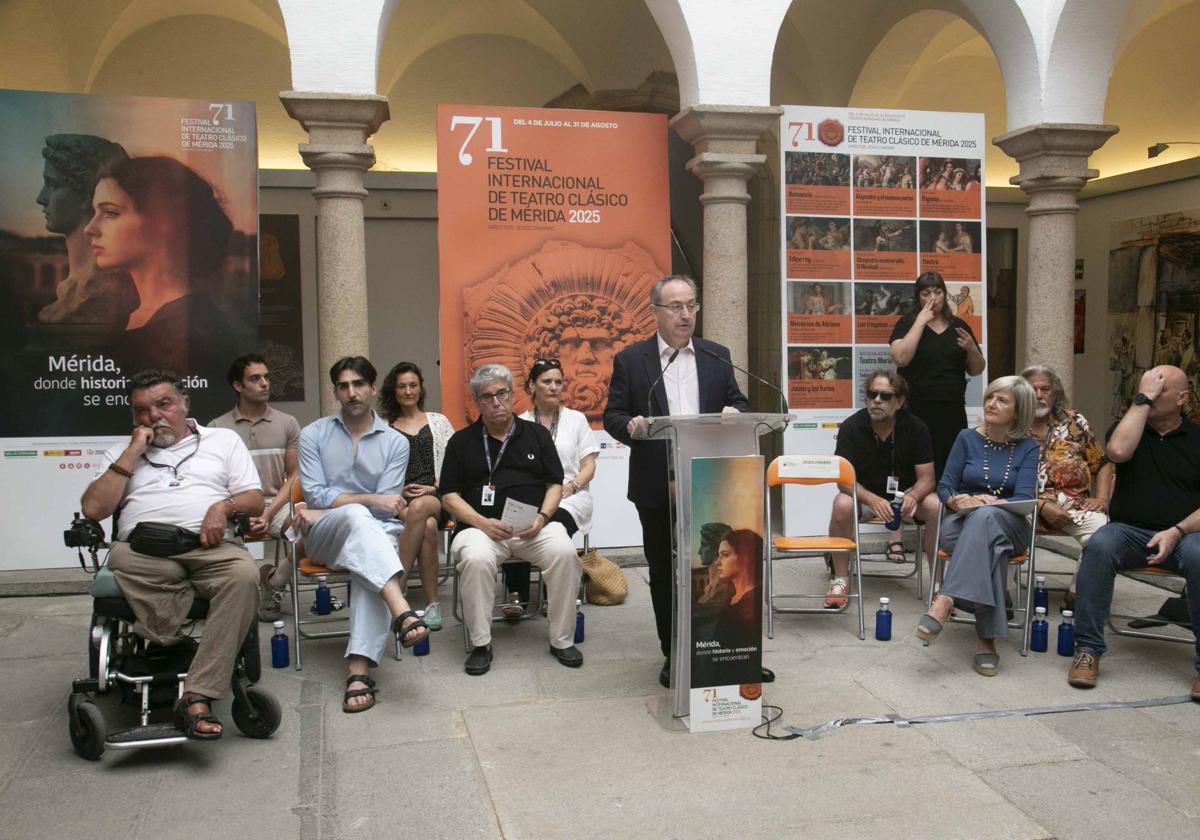 Así ha sido la presentación de la obra &#039;Alejandro y el eunuco persa&#039;