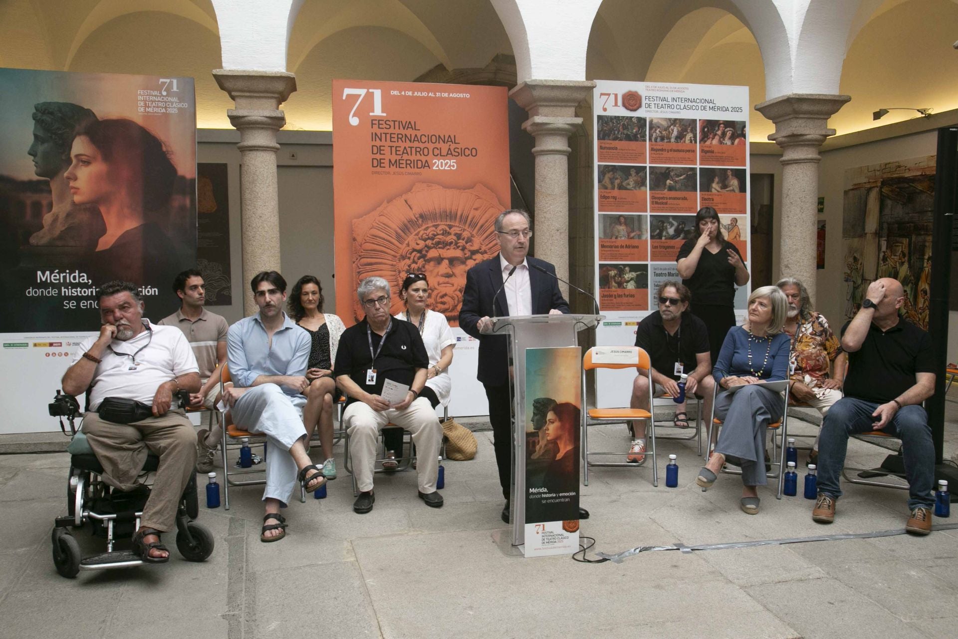 Así ha sido la presentación de la obra 'Alejandro y el eunuco persa'
