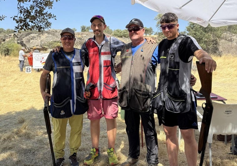 El L Campeonato de España de Recorridos de Caza reúne a los 400 mejores tiradores del país en Mérida