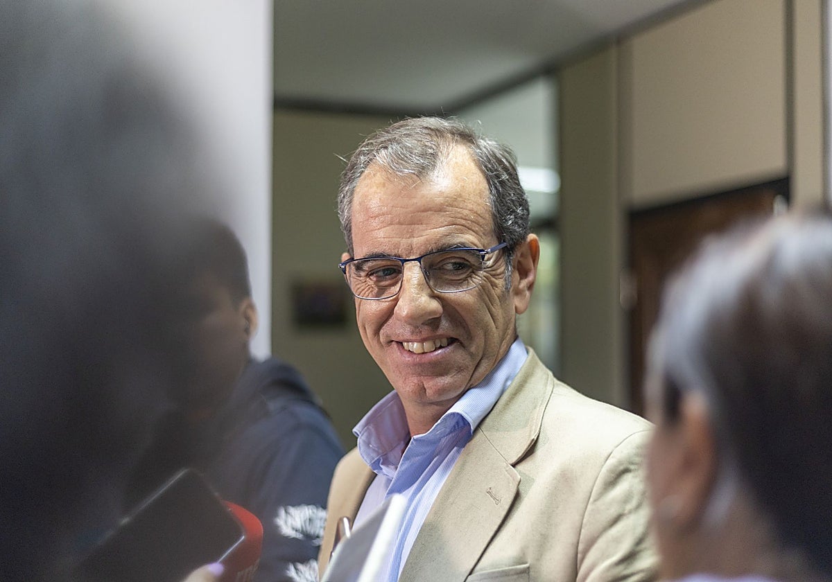 El portavoz municipal de Vox en Cáceres en una imagen de archivo.