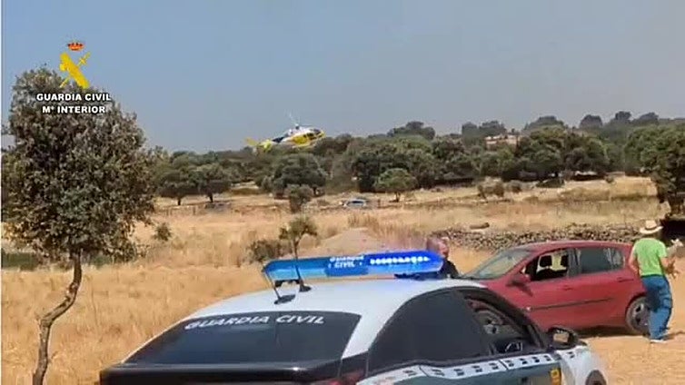 Activado el nivel 1 de peligrosidad por un incendio forestal en Torrequemada
