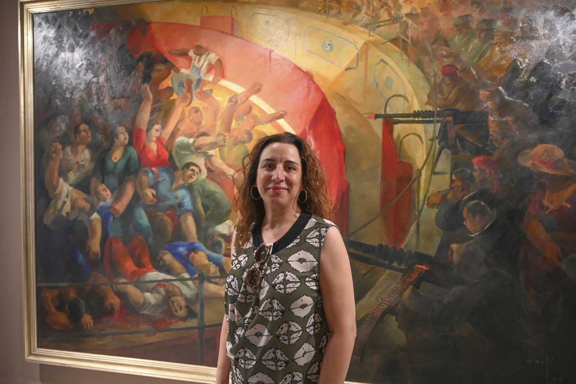 Imagen secundaria 2 - Badajoz expone su &#039;Gernika&#039; en el MUBA