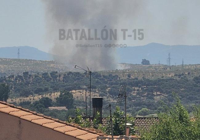 Incendio en Plasencia.