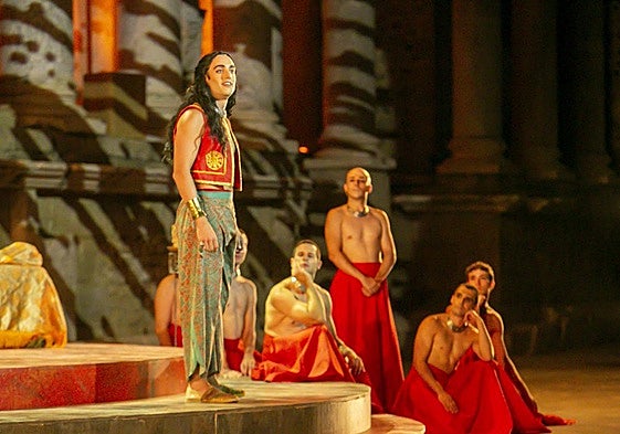 Imágenes de la obra de teatro.