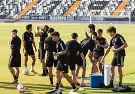 Entrenamiento a puertas abiertas en el Nuevo Vivero.