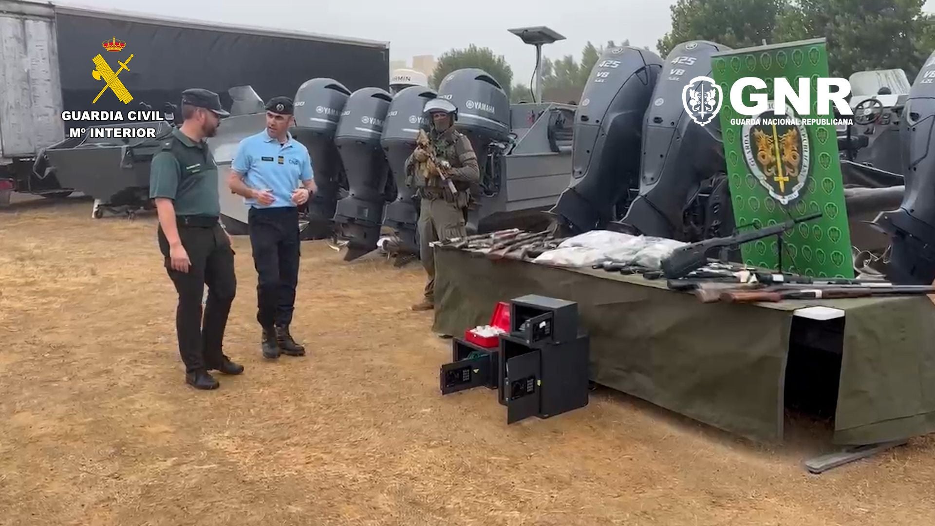Así fueron los registros en Badajoz y otras provincias dentro de la operación para desarticular la red