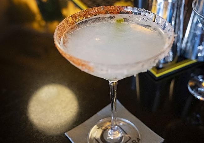 Margarita con un punto de innovación, el tajín.