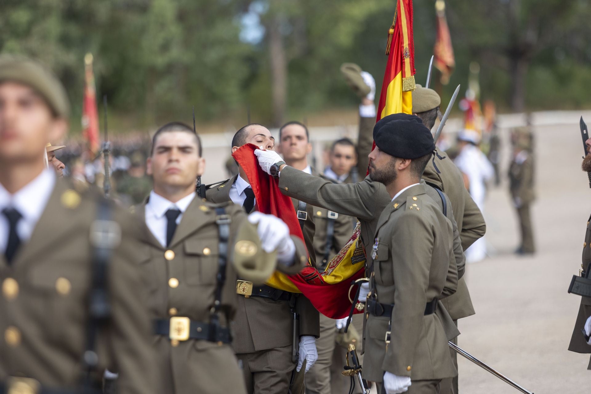 Fotos | 1.171 reclutas celebran este sábado en Cáceres su jura de bandera