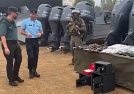 En la ultima operación se han llevado a cabo cinco registros en la provincia de Huelva, tres en la provincia de Badajoz, uno en la provincia de Cádiz y otro en Ceuta.