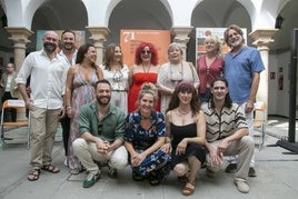 Foto tomada en la presentación de la obra 'Ifigenia'