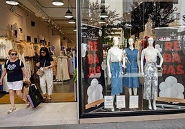 Tienda en la calle comercial Menacho.