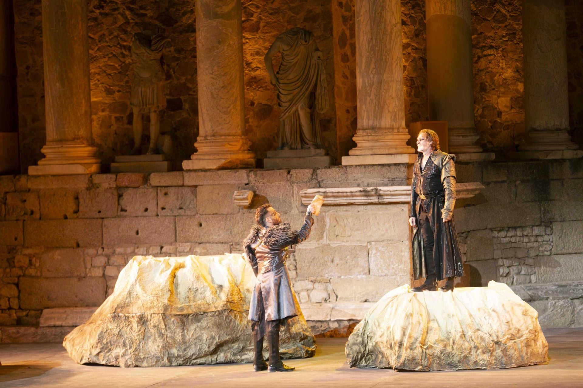 &#039;Ifigenia&#039; clama contra el fin de la violencia en el Teatro Romano de Mérida