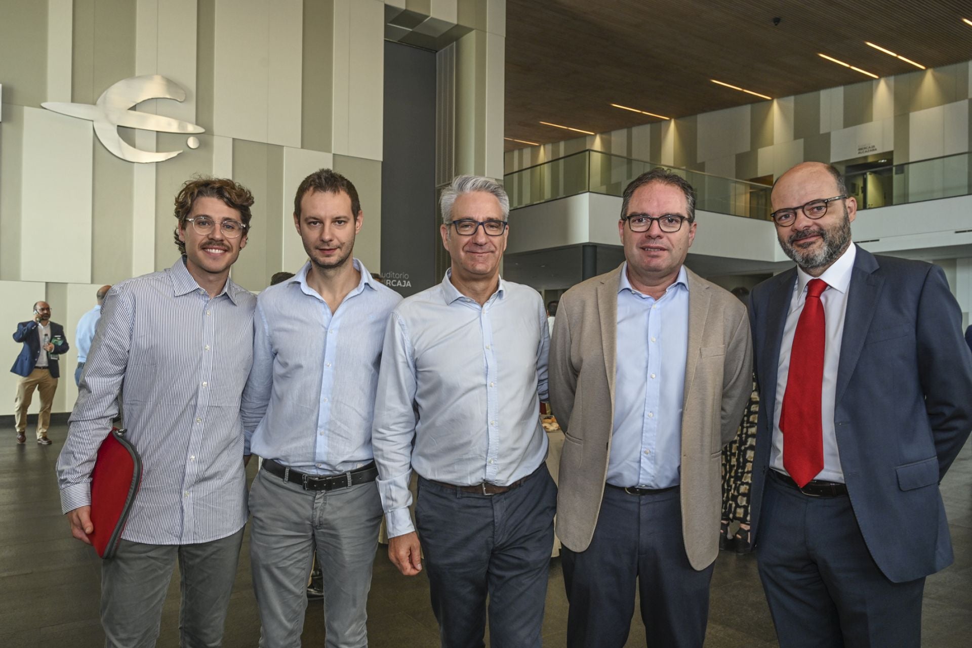 Ibai Jiménez, Pier Alberto, Miguel Córdoba, Eduardo Fernández y Justiniano Cortés.