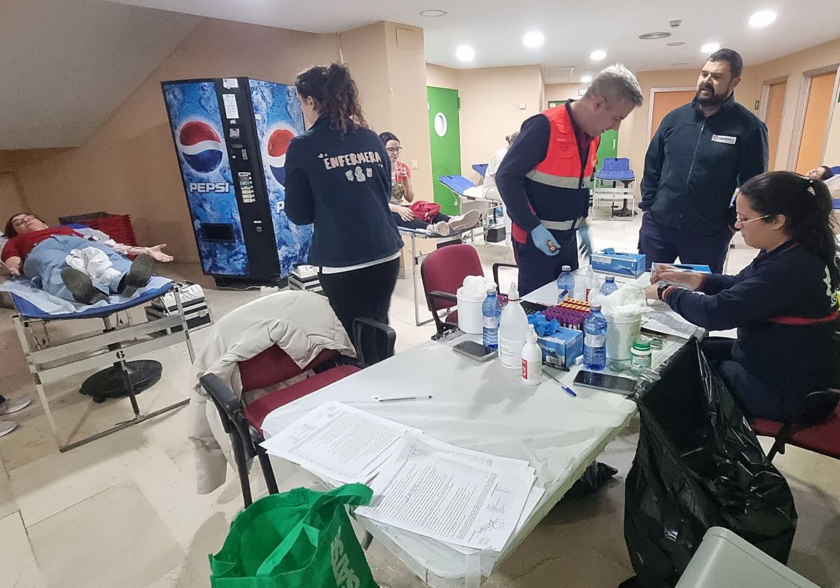 Donación de sangre en Mérida.