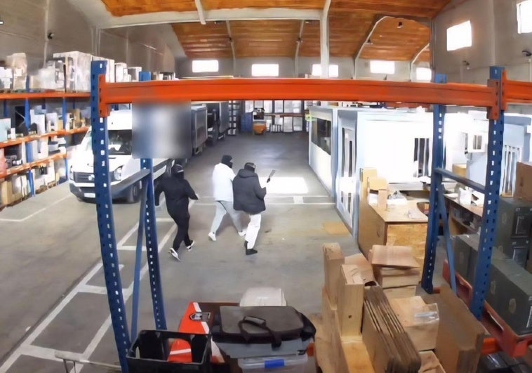 Nueve detenidos por robar en polígonos industriales de Cáceres, Badajoz y otras siete provincias