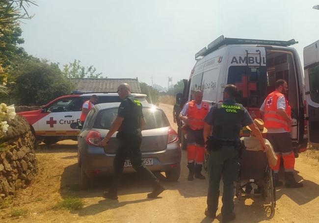 Algunas personas con movilidad reducida han sido desalojados por precaución.