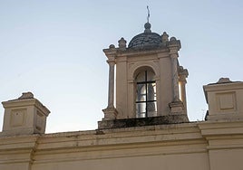 Soportes donde se encontraban las cráteras del Hornito.
