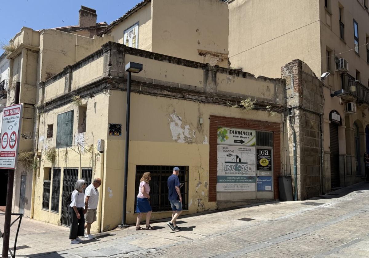 Los accesos a la Plaza Mayor desde la Puerta Talavera estarán restringidos en agosto y septiembre.