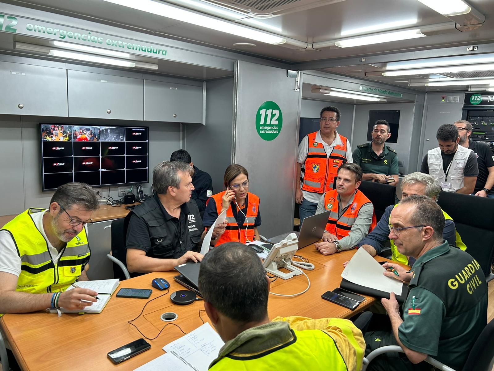 Puesto de Mando Avanzado del 112 Extremadura