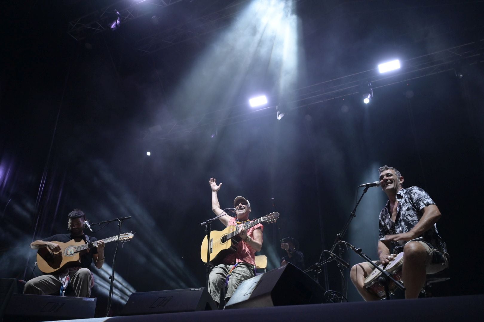 Así fue el concierto de Manu Chao en el Alcazaba Festival de Badajoz