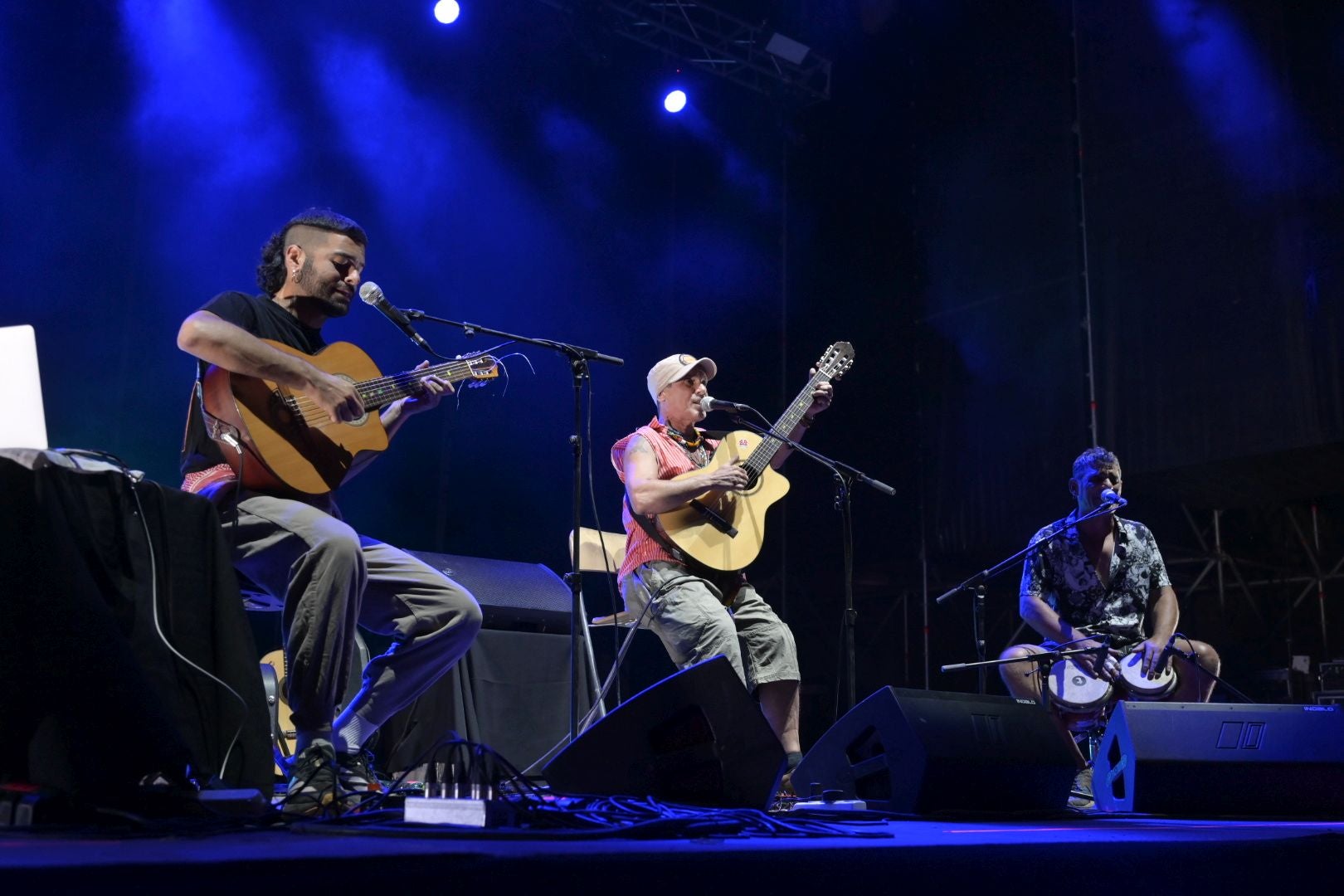 Así fue el concierto de Manu Chao en el Alcazaba Festival de Badajoz