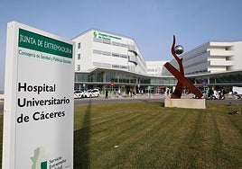 Dependencias del nuevo Hospital de Cáceres.