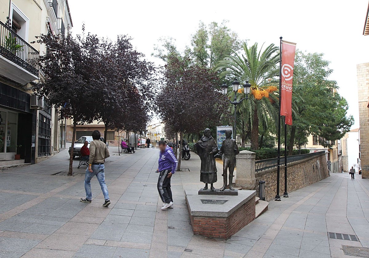 Imagen de archivo de la plaza de la Concepción.