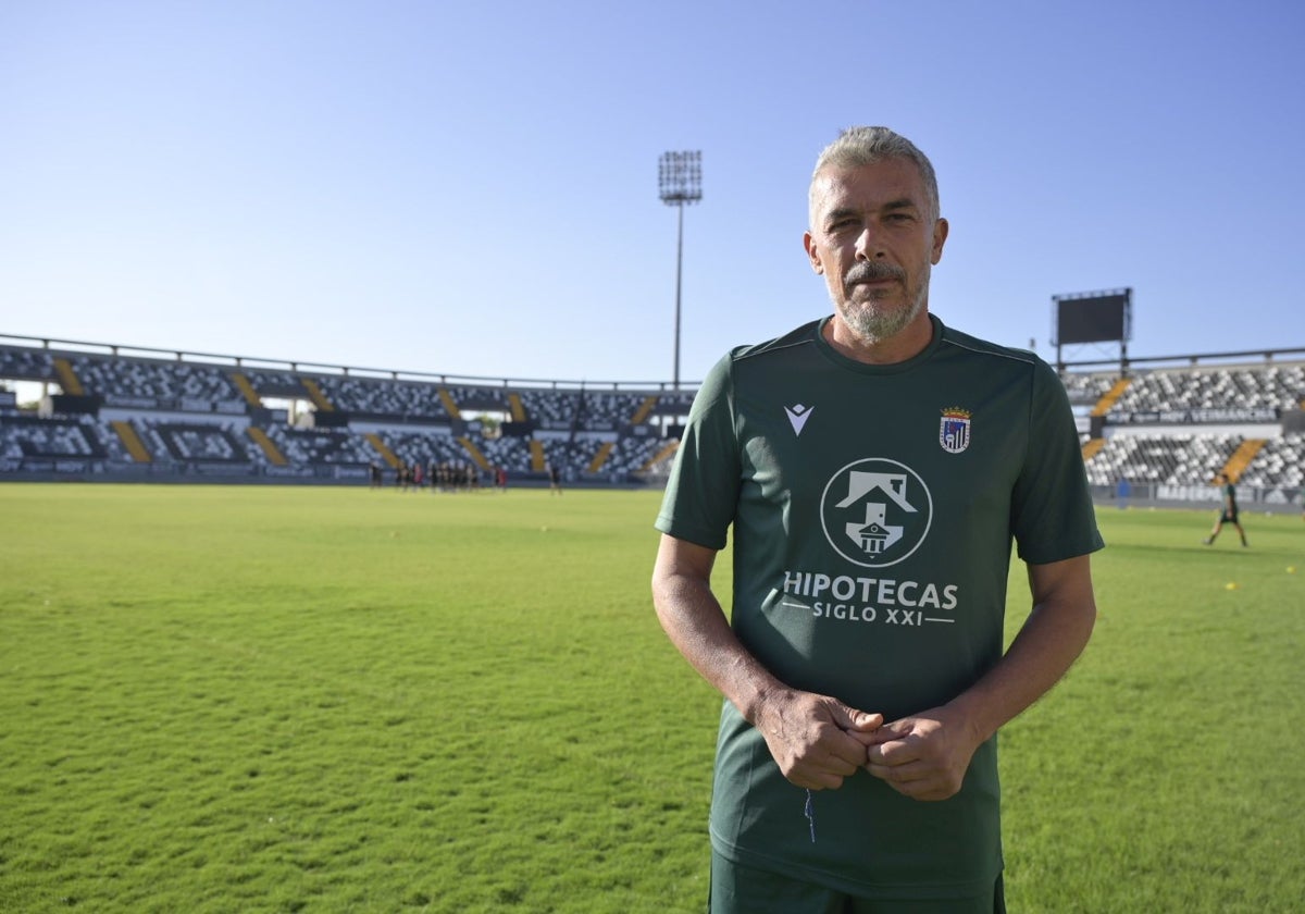 Juan Marrero en el Nuevo Vivero.