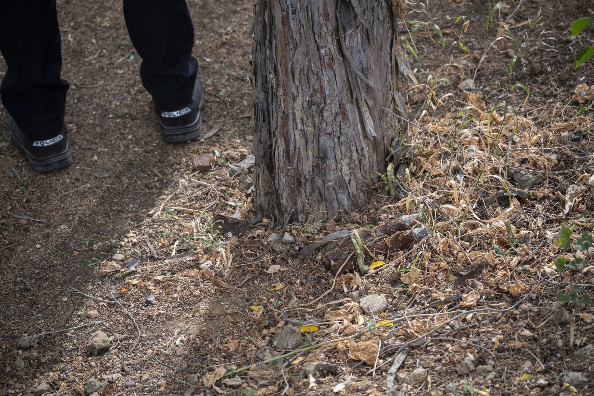 Los proyectiles de artillería.