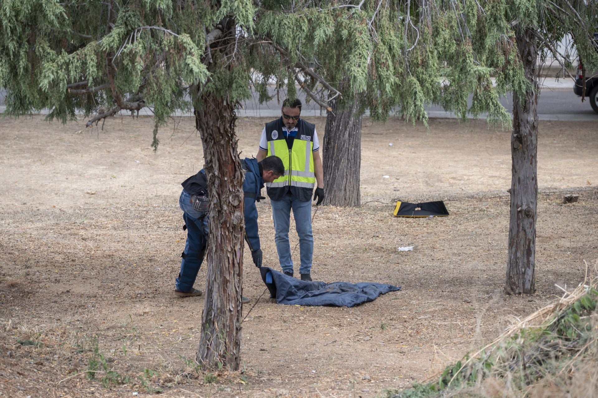 Así han retirado los Tedax los explosivos encontrados en Badajoz