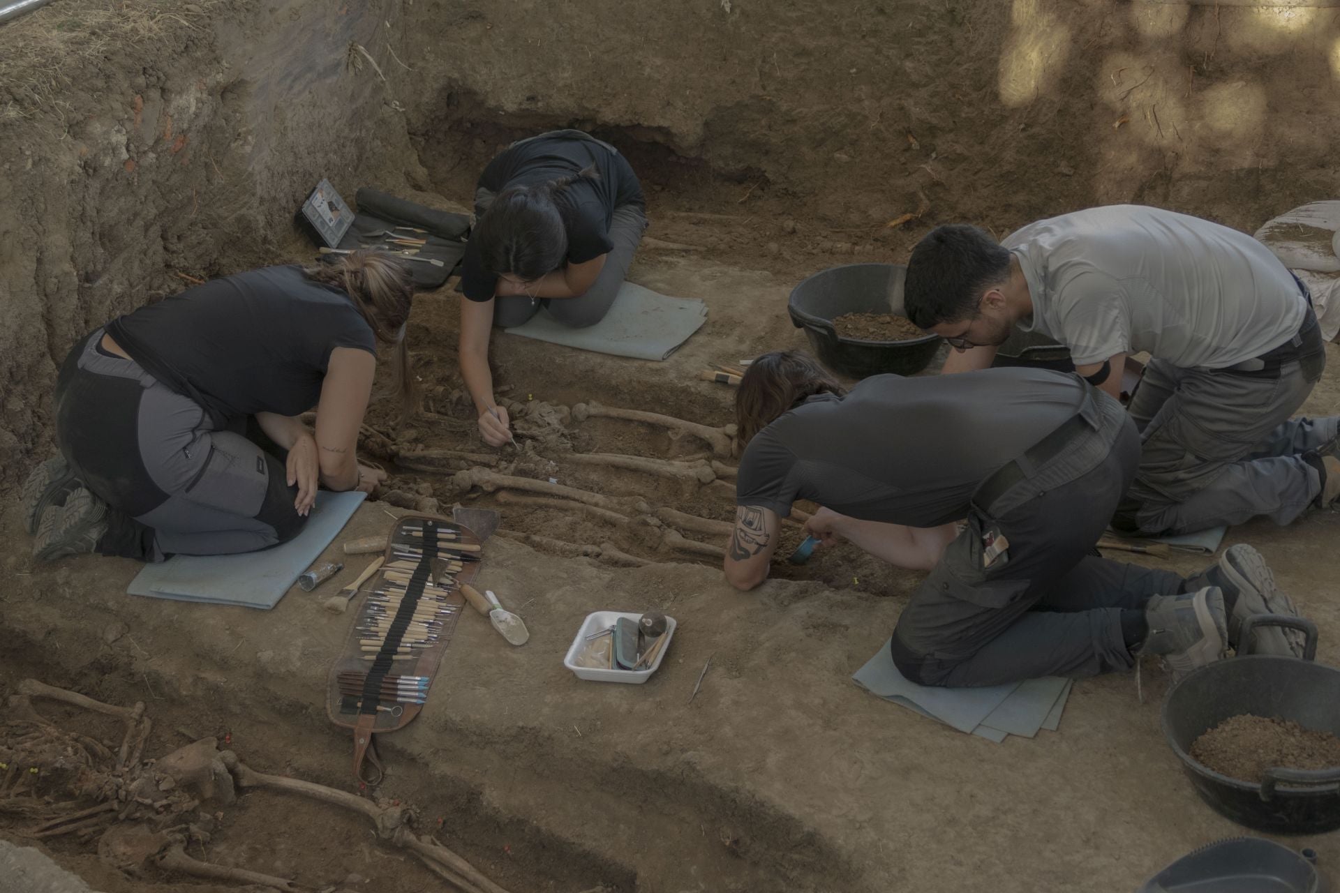 Fotos | Estas son las fosas exhumadas en Bodonal de la Sierra