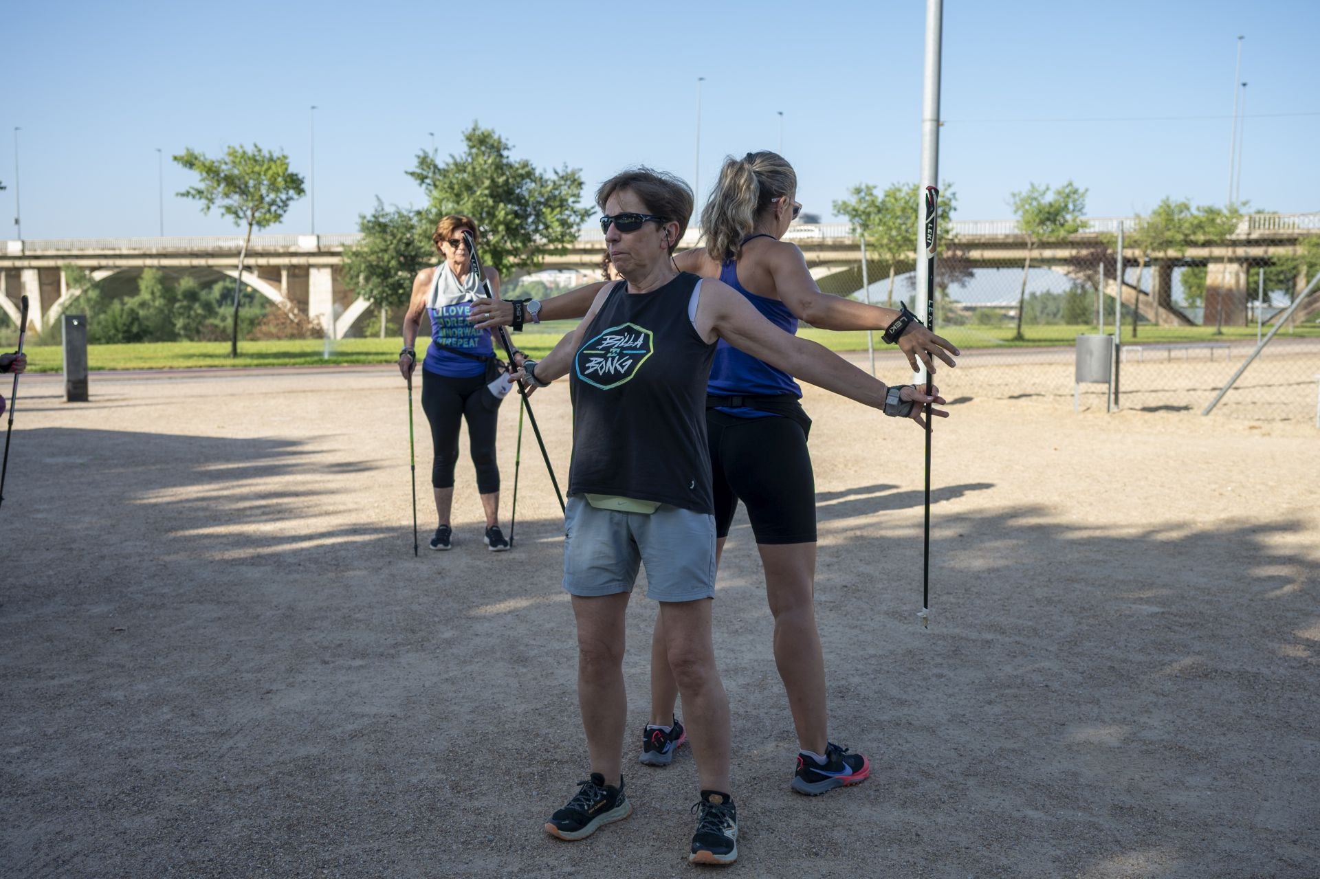 Fotos | Así practica Badajoz la marcha nórdica