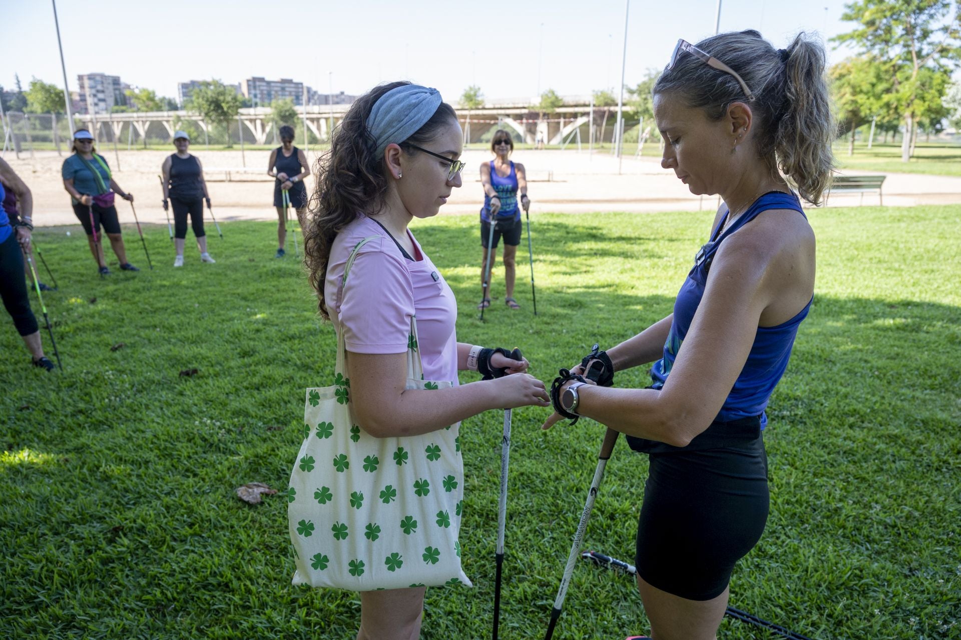 Fotos | Así practica Badajoz la marcha nórdica