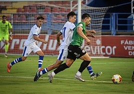 Kike Márquez, ex jugador del Extremadura UD, regresó al Francisco de la Hera con el Zamora.