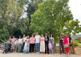 Inauguración del 'Árbol Estrella'.