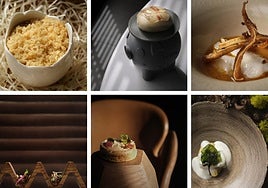 Parte del menú que ofrece La Parra