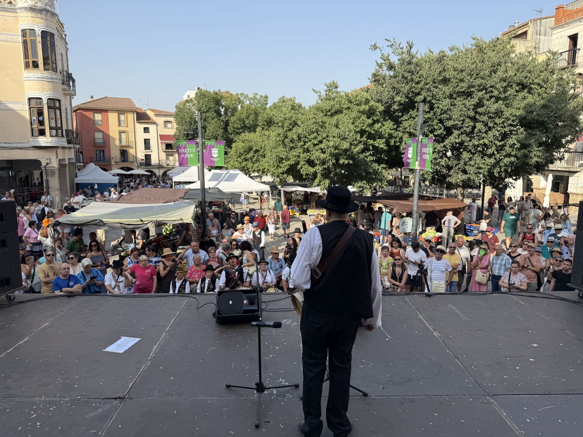 La celebración del Martes Mayor en Plasencia, en imágenes