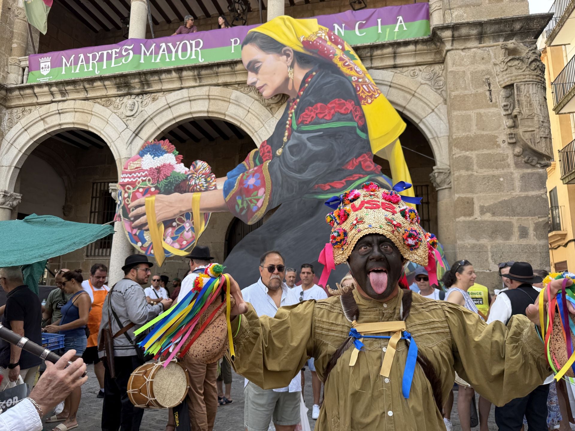 La celebración del Martes Mayor en Plasencia, en imágenes