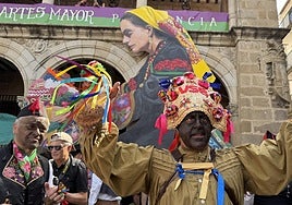 Los Negritos de Montehermoso fueron una de las grandes atracciones para los turistas.