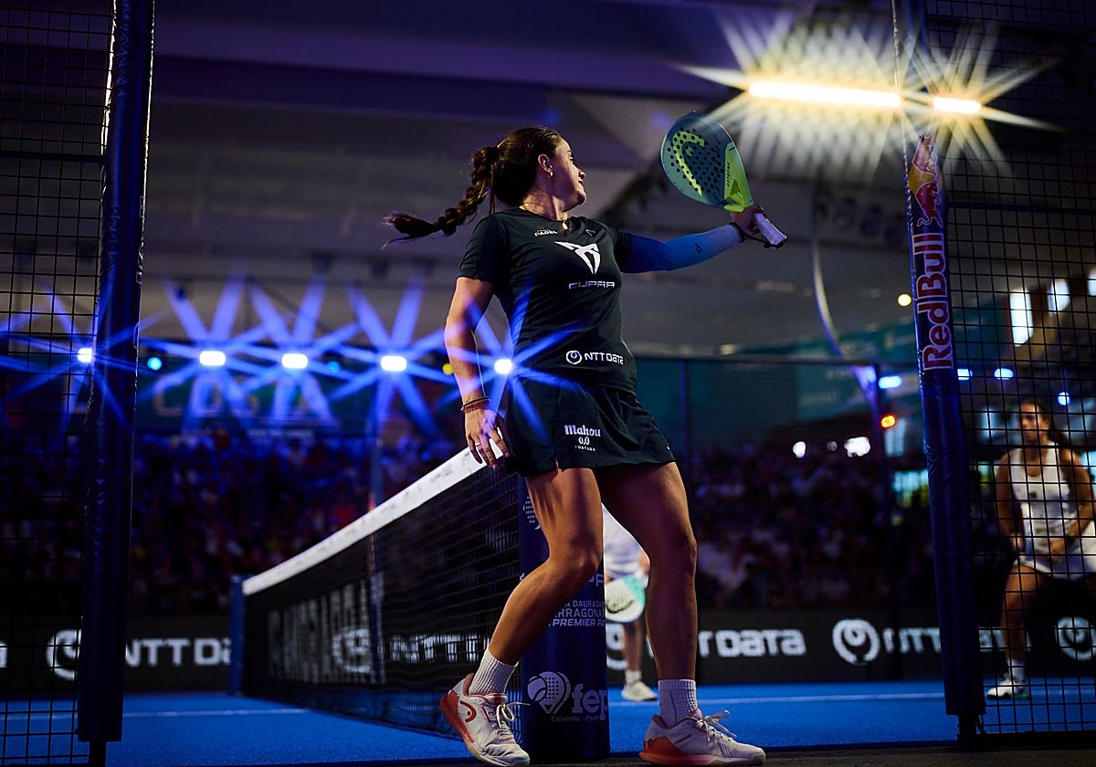 Paula Josemaría, en el torneo P1 de Tarragona.