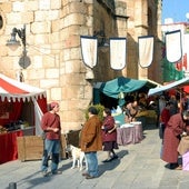 Mercado de artesanía en Mérida en una imagen retrospectiva. En este caso, cuando se celebraba en febrero.