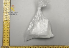 Detenido por conducir sin puntos en el carné y con 1.530 dosis de cocaína