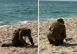 La Armada portuguesa desactiva un artefacto explosivo en la playa de Comporta