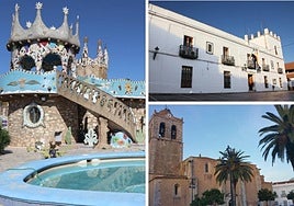 'El piropo blanco': el pueblo de Extremadura con una casa de cuento, una iglesia única y un palacio con historia
