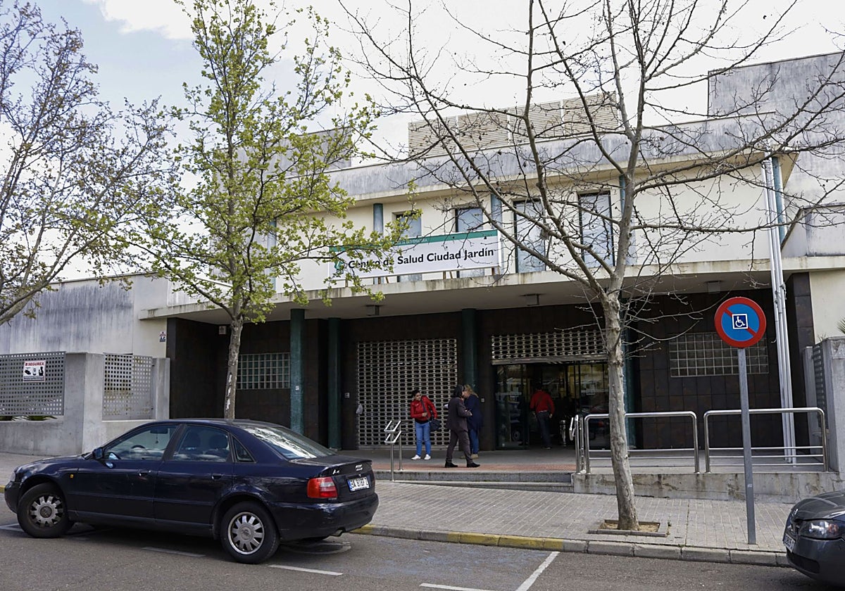 El centro de Ciudad Jardín de Badajoz.