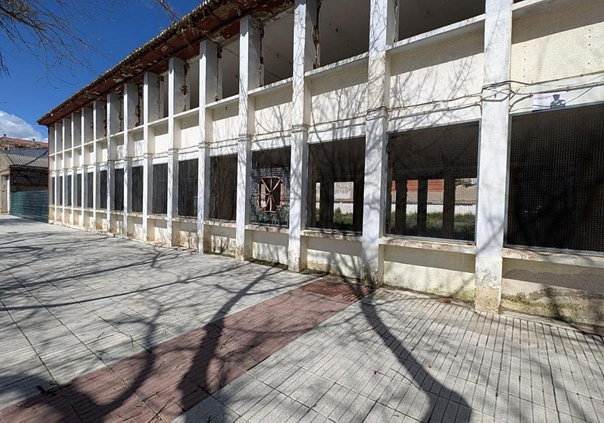 Estado actual del edificio que albergará la Escuela Oficial de Idiomas.