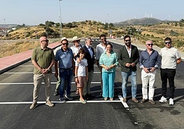 El equipo de gobierno visita la obra junto a la empresa y la Dirección General de Patrimonio.