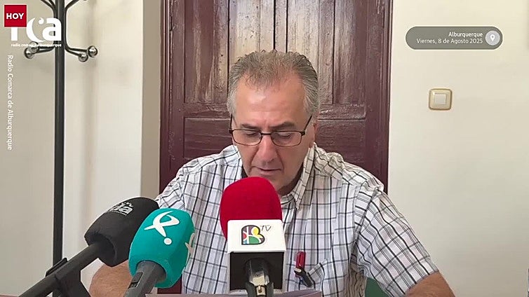 El alcalde de Alburquerque: «Hemos cumplido rigurosamente las normas de custodia de armas»